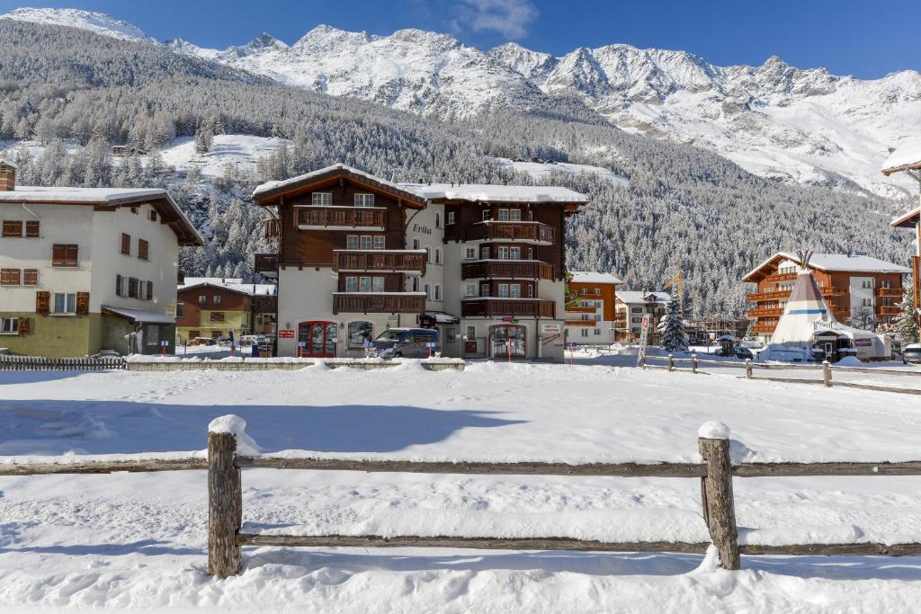 Haus Evita Saas-Grund Exteriér fotografie